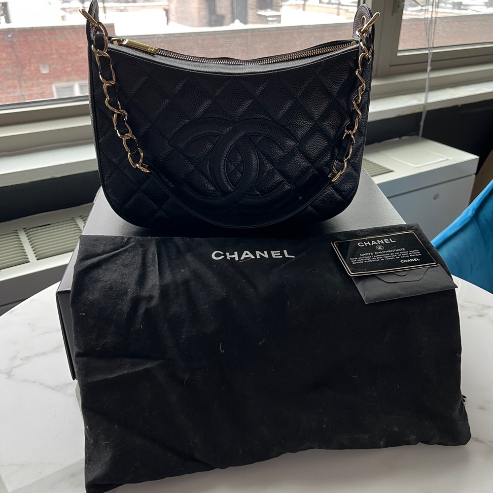 Chanel Caviar Timeless Hobo